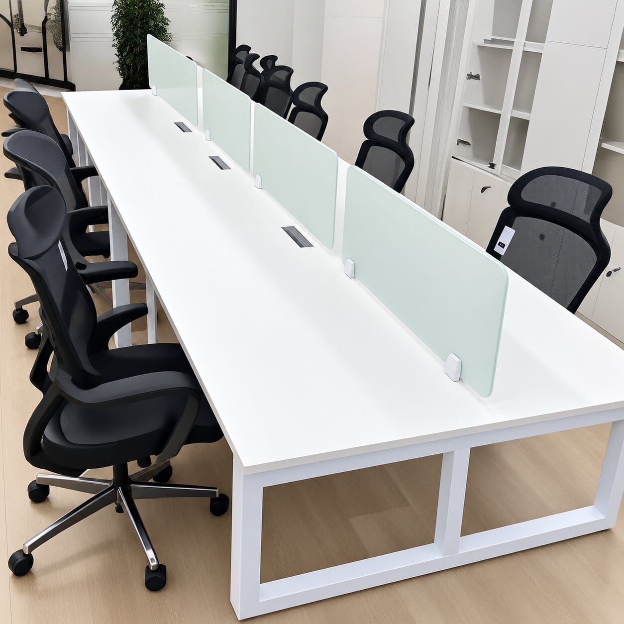 Cụm Bàn Làm Việc 6 Người Ratina - Tiga0275 - Ảnh 4